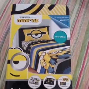 Microfiber Bedding Set - Blue and Yellow